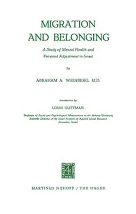Weinberg |  Migration and Belonging | eBook | Sack Fachmedien