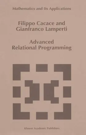 Lamperti / Cacace |  Advanced Relational Programming | Buch |  Sack Fachmedien