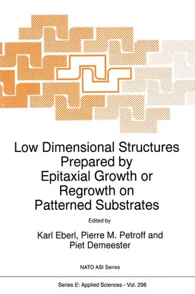 Eberl / Demeester / Petroff |  Low Dimensional Structures Prepared by Epitaxial Growth or Regrowth on Patterned Substrates | Buch |  Sack Fachmedien