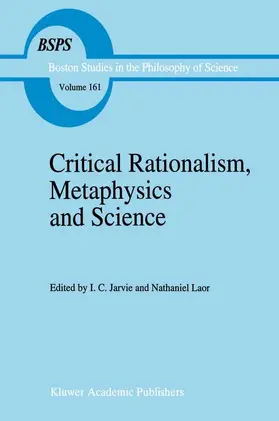 Laor / Jarvie |  Critical Rationalism, Metaphysics and Science | Buch |  Sack Fachmedien