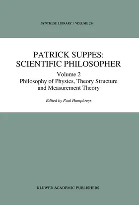 Humphreys |  Patrick Suppes: Scientific Philosopher | Buch |  Sack Fachmedien