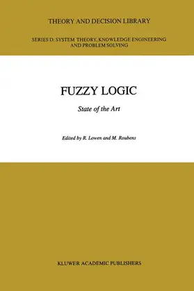 Roubens / Lowen |  Fuzzy Logic | Buch |  Sack Fachmedien