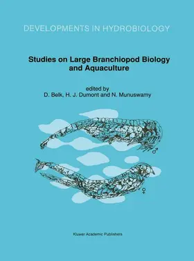 Belk / Dumont / Munuswamy |  Studies on Large Branchiopod Biology and Aquaculture | Buch |  Sack Fachmedien