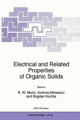 Munn / Miniewicz / Kuchta |  Electrical and Related Properties of Organic Solids | Buch |  Sack Fachmedien