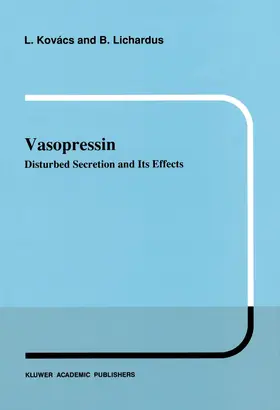 Lichardus / Kovács |  Vasopressin | Buch |  Sack Fachmedien