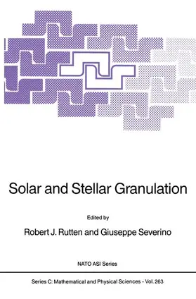 Severino / Rutten |  Solar and Stellar Granulation | Buch |  Sack Fachmedien
