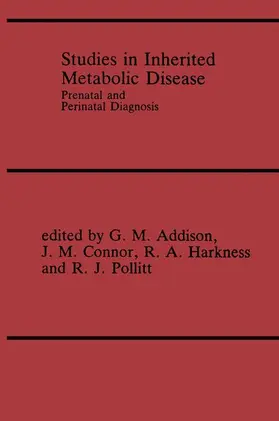 Addison / Pollitt / Connor |  Studies in Inherited Metabolic Disease | Buch |  Sack Fachmedien