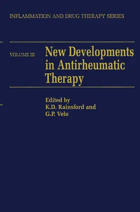 Rainsford / Velo |  New Developments in Antirheumatic Therapy | Buch |  Sack Fachmedien