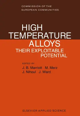 Marriott / Ward / Merz |  High Temperature Alloys | Buch |  Sack Fachmedien