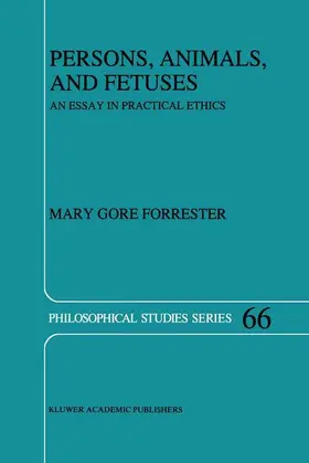 Forrester |  Persons, Animals, and Fetuses | Buch |  Sack Fachmedien