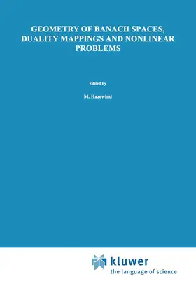 Cioranescu |  Geometry of Banach Spaces, Duality Mappings and Nonlinear Problems | Buch |  Sack Fachmedien