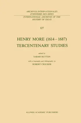 Hutton |  Henry More (1614-1687) Tercentenary Studies | Buch |  Sack Fachmedien