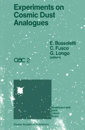 Bussoletti / Longo / Fusco | Experiments on Cosmic Dust Analogues | Buch | 978-94-010-7863-4 | sack.de