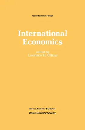 Officer |  International Economics | Buch |  Sack Fachmedien
