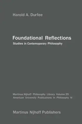 Durfee |  Foundational Reflections | Buch |  Sack Fachmedien