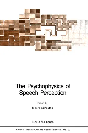 Schouten |  The Psychophysics of Speech Perception | Buch |  Sack Fachmedien