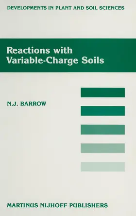 Barrow | Reactions with Variable-Charge Soils | Buch | 978-94-010-8141-2 | sack.de