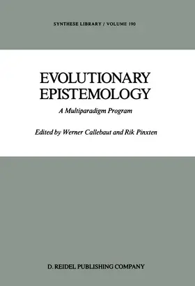 Callebaut / Pinxten |  Evolutionary Epistemology | Buch |  Sack Fachmedien