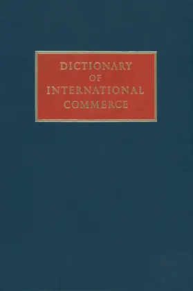 Miller | Dictionary of International Commerce | Buch | 978-94-010-8323-2 | www2.sack.de