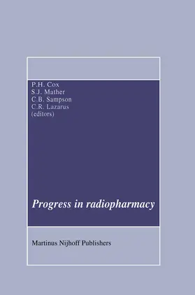 Cox / Mather / Sampson |  Progress in Radiopharmacy | Buch |  Sack Fachmedien