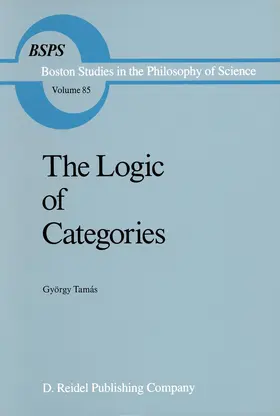 Tamás / Cohen |  The Logic of Categories | Buch |  Sack Fachmedien