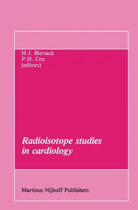 Biersack / Cox |  Radioisotope studies in cardiology | Buch |  Sack Fachmedien