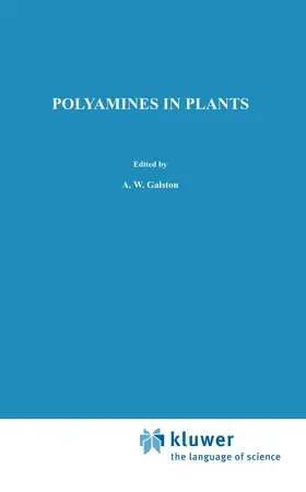 Galston / Smith |  Polyamines in Plants | Buch |  Sack Fachmedien