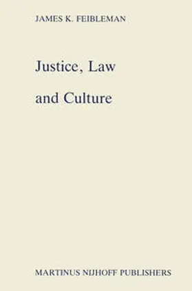 Feibleman | Justice, Law and Culture | E-Book | sack.de