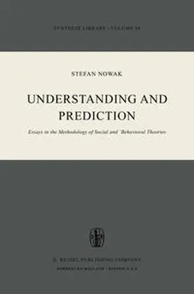 Nowak | Understanding and Prediction | E-Book | sack.de