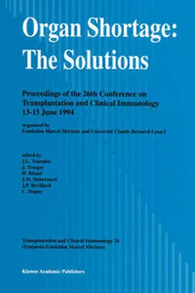 Touraine / Traeger / Bétuel |  Organ Shortage: The Solutions | eBook | Sack Fachmedien