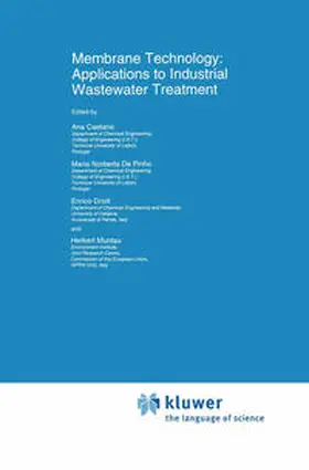 Caetano / de Pinho / Drioli |  Membrane Technology: Applications to Industrial Wastewater Treatment | eBook | Sack Fachmedien