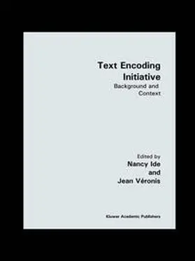 Ide / Véronis | Text Encoding Initiative | E-Book | sack.de