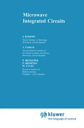 Kneppo | Microwave Integrated Circuits | E-Book | sack.de