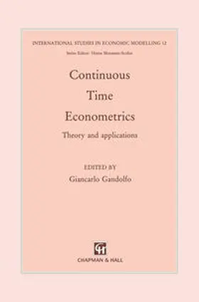 Gandolfo |  Continuous-Time Econometrics | eBook | Sack Fachmedien