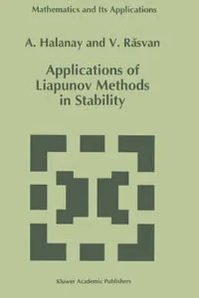 Halanay / Rasvan |  Applications of Liapunov Methods in Stability | eBook | Sack Fachmedien