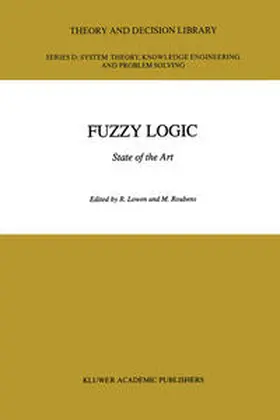 Lowen / Roubens | Fuzzy Logic | E-Book | sack.de