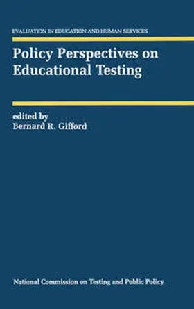 Gifford |  Policy Perspectives on Educational Testing | eBook | Sack Fachmedien