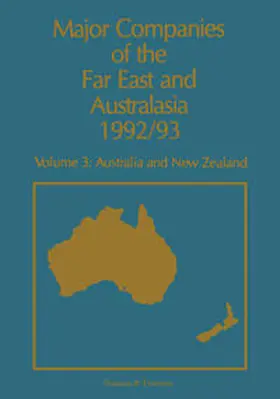 Carr |  Major Companies of The Far East and Australasia 1992/93 | eBook | Sack Fachmedien
