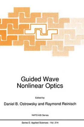 Ostrowsky / Reinisch |  Guided Wave Nonlinear Optics | eBook | Sack Fachmedien