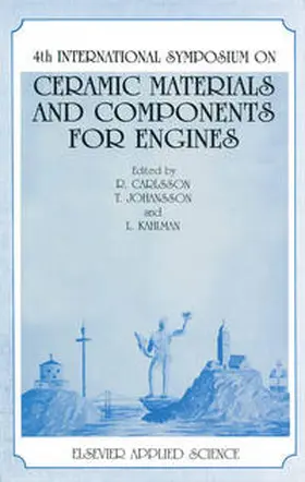 Carlson / Johansson / Kahlman |  4th International Symposium on Ceramic Materials and Components for Engines | eBook | Sack Fachmedien