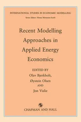 Bjerkholt / Ølsen / Vislie |  Recent Modelling Approaches in Applied Energy Economics | eBook | Sack Fachmedien
