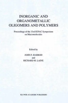 Harrod / Laine | Inorganic and Organometallic Oligomers and Polymers | E-Book | sack.de