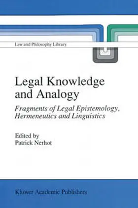 Nerhot |  Legal Knowledge and Analogy | eBook | Sack Fachmedien