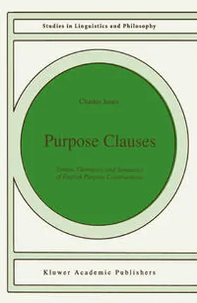 Jones |  Purpose Clauses | eBook | Sack Fachmedien