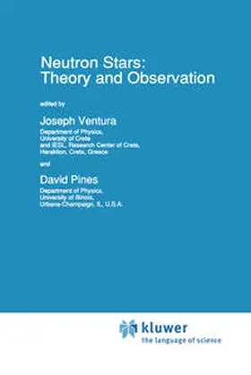 Ventura / Pines |  Neutron Stars: Theory and Observation | eBook | Sack Fachmedien