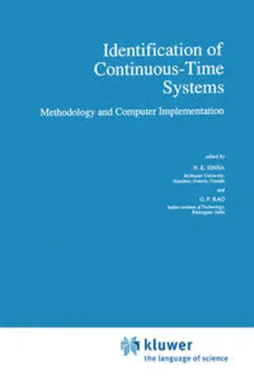 Sinha / Rao |  Identification of Continuous-Time Systems | eBook | Sack Fachmedien