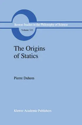 Duhem |  The Origins of Statics | eBook | Sack Fachmedien