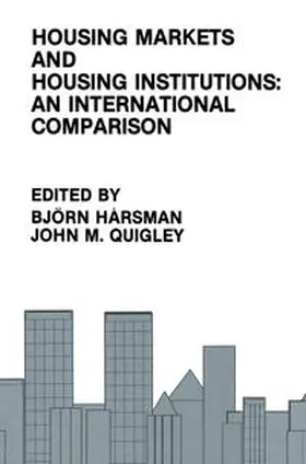 Hårsman / Quigley |  Housing Markets and Housing Institutions: An International Comparison | eBook | Sack Fachmedien