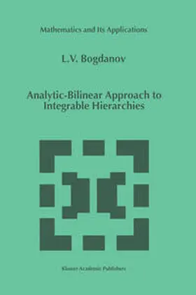 Bogdanov | Analytic-Bilinear Approach to Integrable Hierarchies | E-Book | sack.de