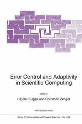 Bulgak / Zenger | Error Control and Adaptivity in Scientific Computing | E-Book | sack.de